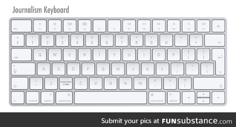 Journalism keyboard