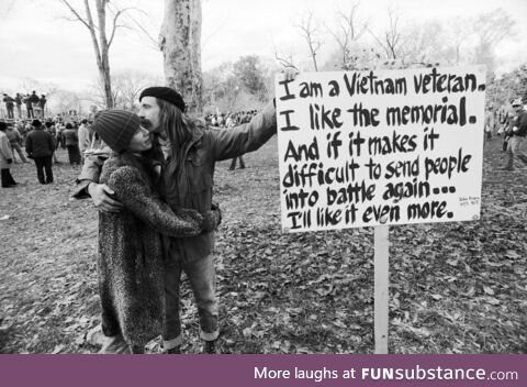 Vietnam veteran and friend