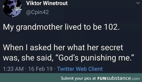 God’s strongest grandma