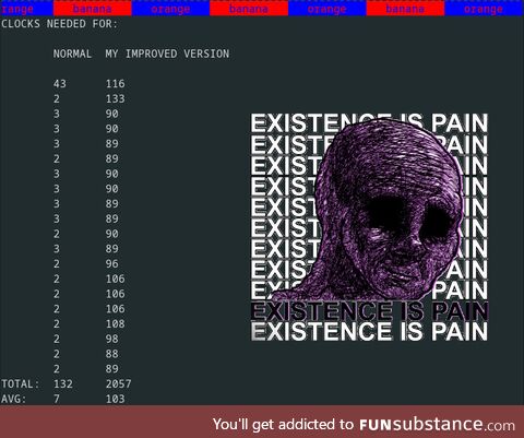 So, I made an improved version of a standard function that I worked on for weeks