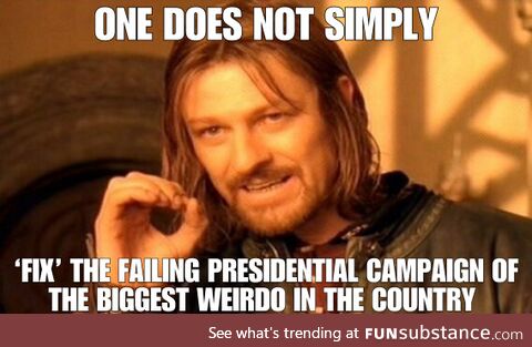 Translation:  He's in trouble