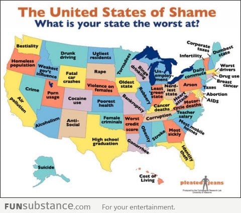 What's your state the worst at?