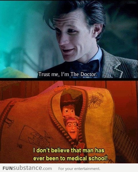 I'm the doctor
