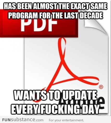 Scumbag Adobe Reader