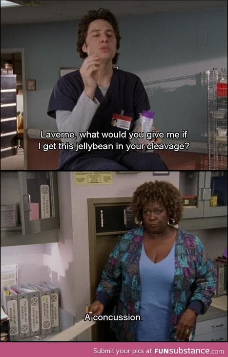 Scrubs was the most accurate medical show on television