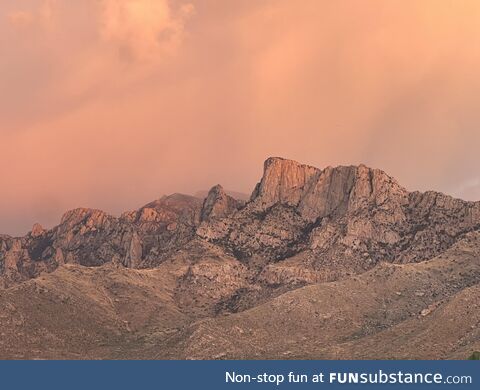 Santa catalina mountains. Tucson arizona