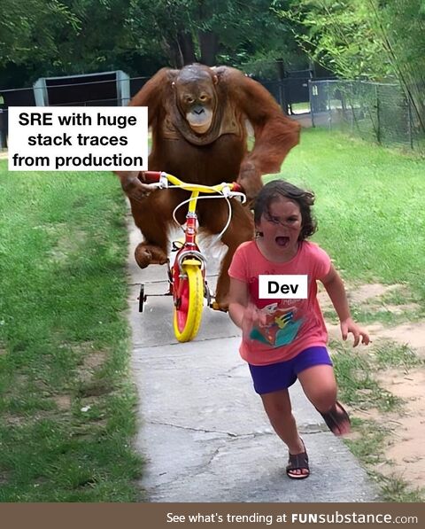 When misery is about to strike