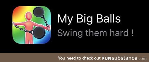 Swing them hard!