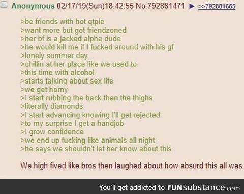 Anon got farther than expected