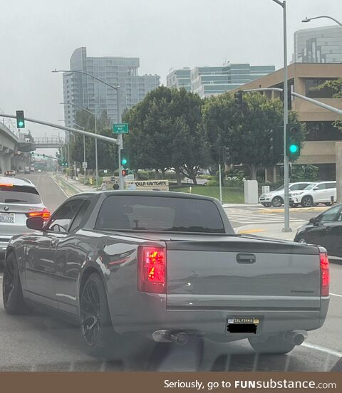 As seen in San Diego, CA. Dodge Charger Truck