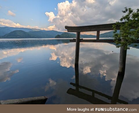 Lake hibara, fukushima