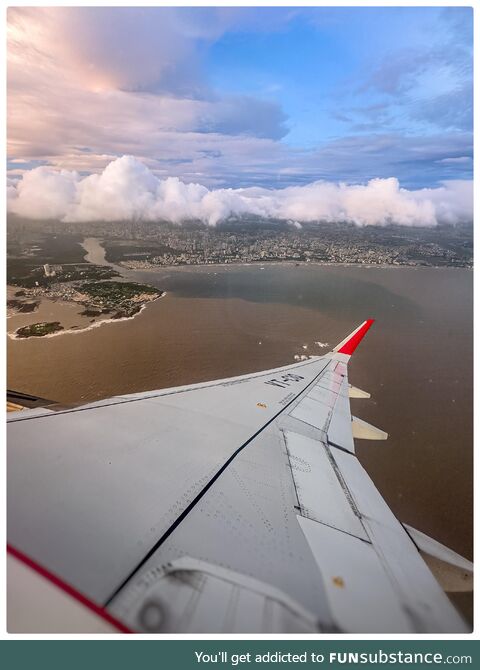 Mumbai from above (Shot with iphone 14 pro)