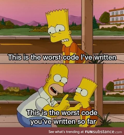 And immediately it became easier