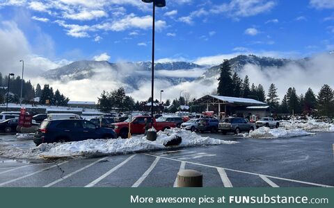 View from this Safeway