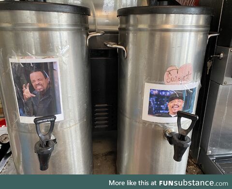 Drink selection at the local burrito place