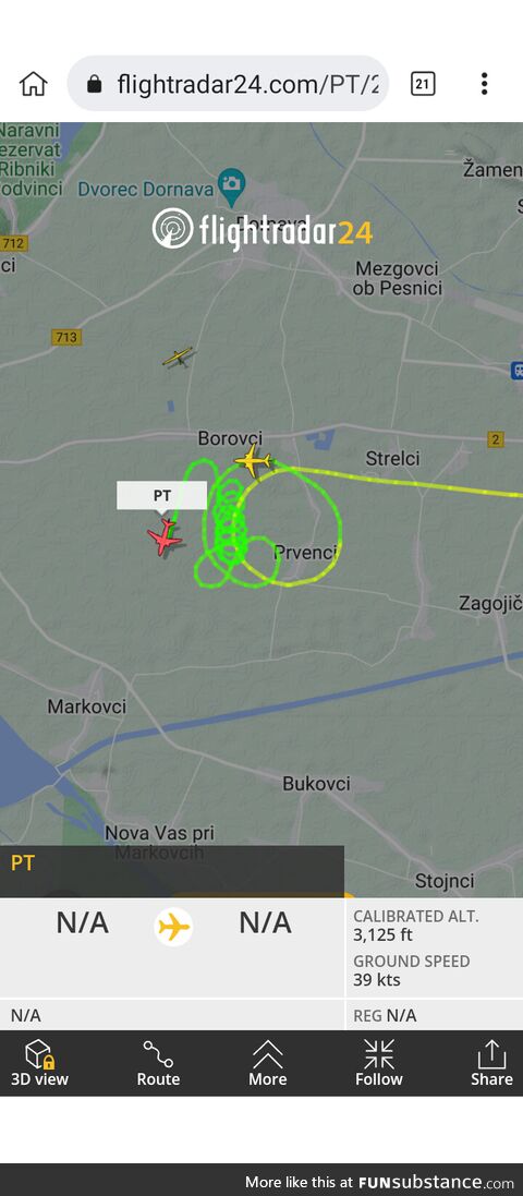 Air show in Slovenia right now
