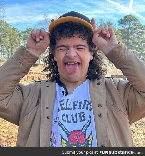 Gaten Matarazzo onset for filming of Stranger Things season 5