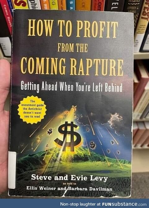 “The investment guide the Antichrist doesn’t want you to read…”