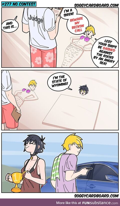 No contest - beach