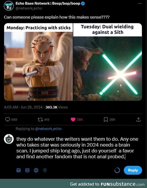 Sinking ship