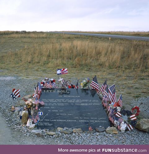 Failed September 11 attack. Flight 93 Memorial to the Heroes that fought back