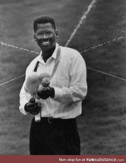 The creator of the Super Soaker ( Lonnie Johnson ) 1992