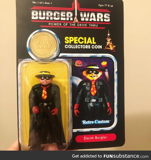 Darth burglar
