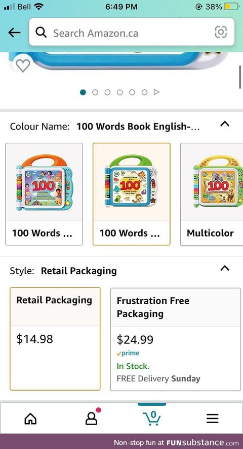 How bad could the retail packaging be?