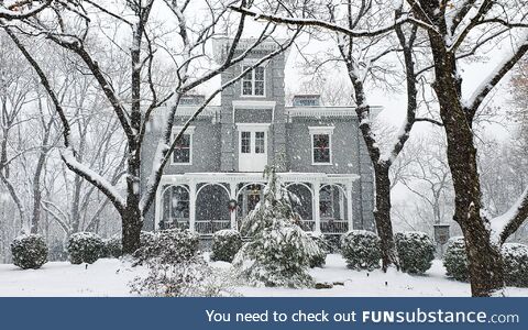 Edinburg. Home built in 1868. One time a B&B