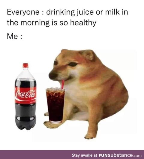 On a daily basis, coke number 1 