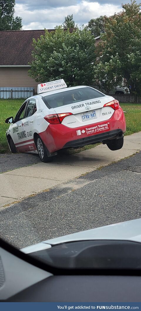 Probably needs a little more training still