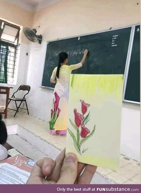 Then you are bored in class