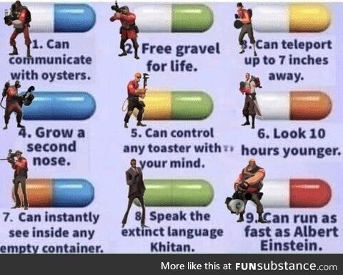 That pill meme but the Mercs