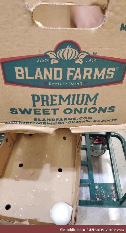 Bland Fruits and Vegetables Anyone? Found at local grocery store