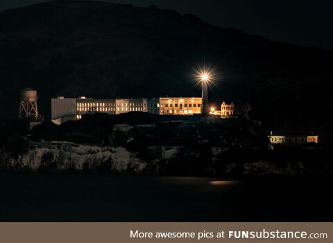 ITAP of Alcatraz at Night