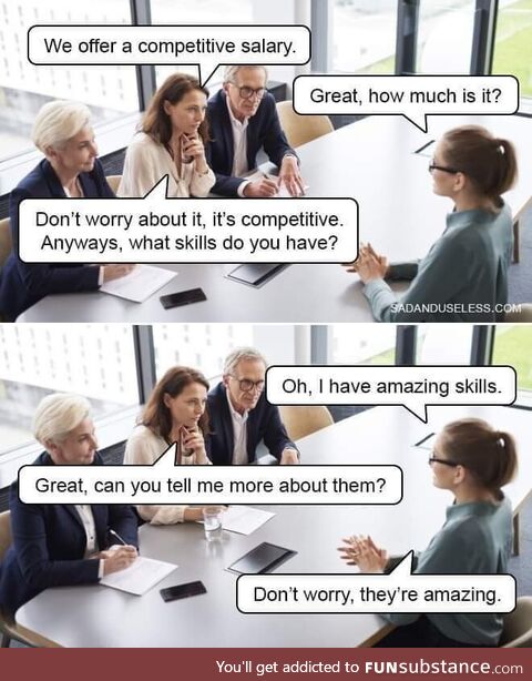 Its funny how things are unfair in hiring companies yet we cant do ntg abt it