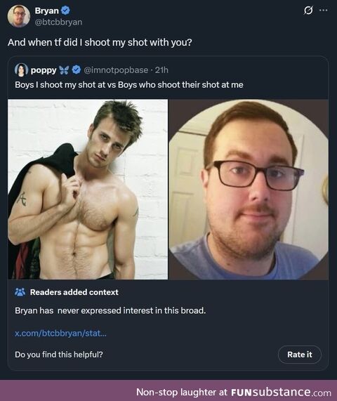 Bryan has standards