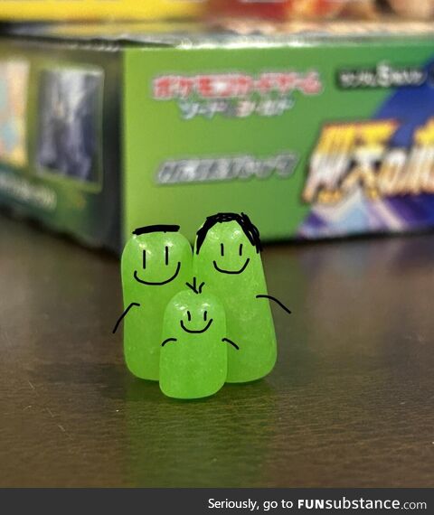 I have a family of green mike and ikes