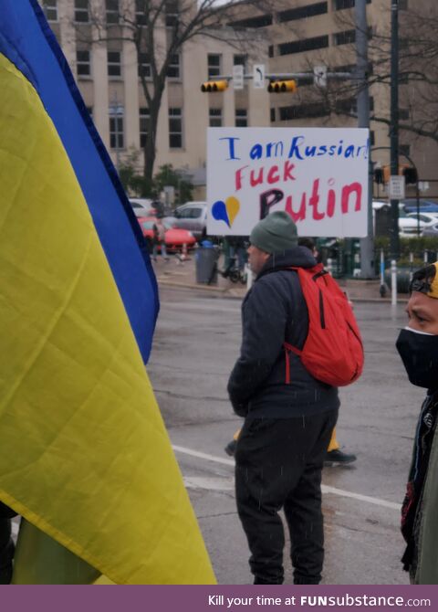 [OC] The Russian people are with Ukraine