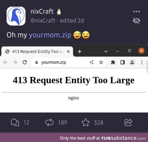 Yo Mama so fat