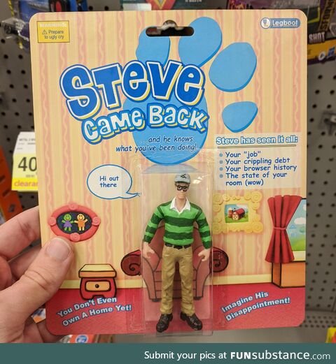 Steve came back ????