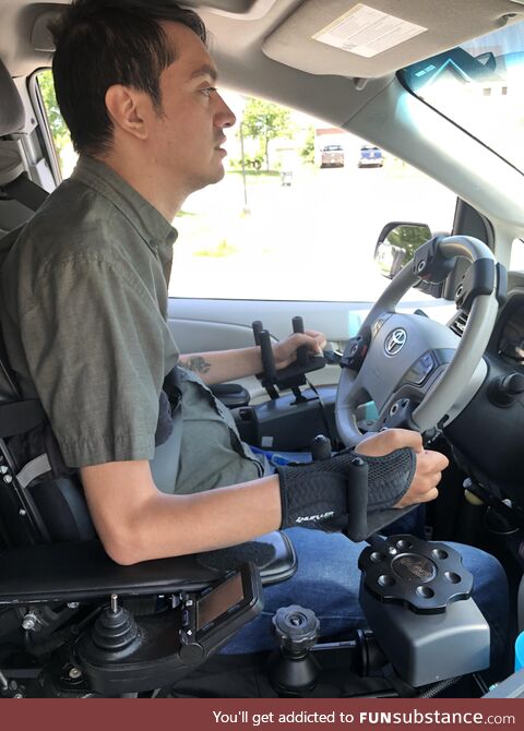 Finally trying to conquer a fear 13 years post SCI