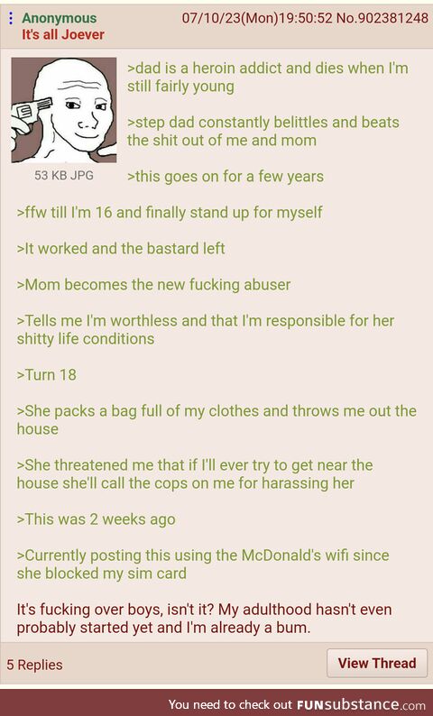 Anon's ****ty Start