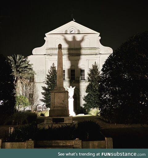 [OC] The Touchdown Jesus at St. Louis Cathedral