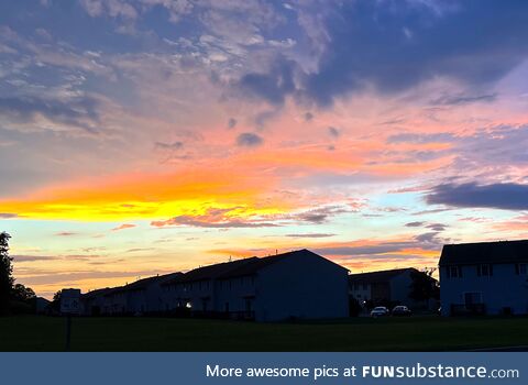 Sunset 8/09/20222 reading pa