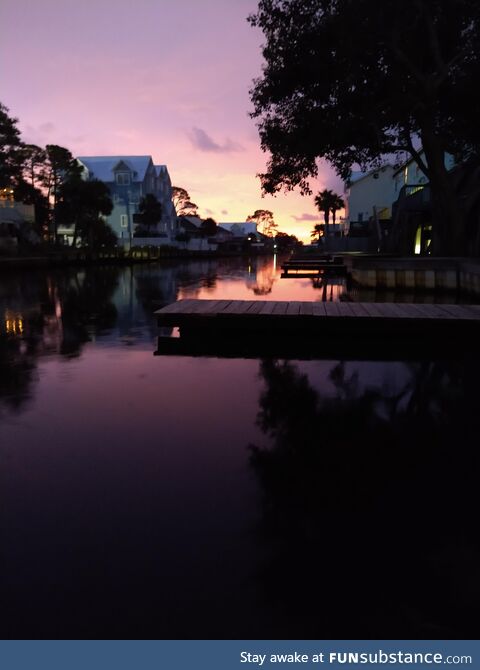 A Pic from the Canals of Gulf Shores AL