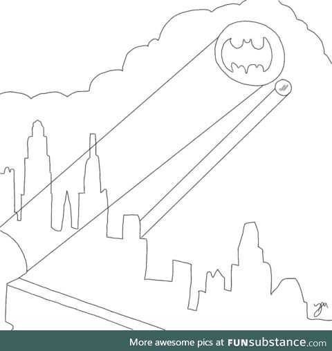 Ghosted by a bat