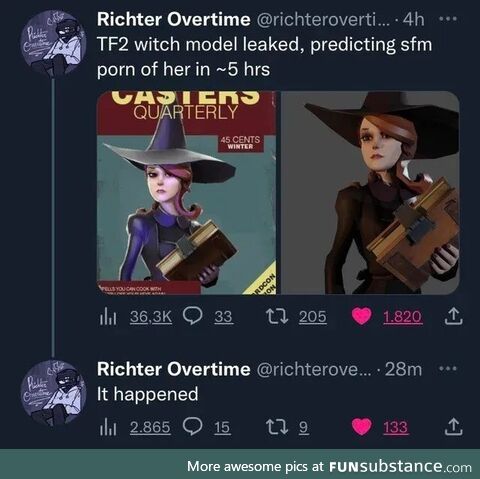 Curved venomous pointless