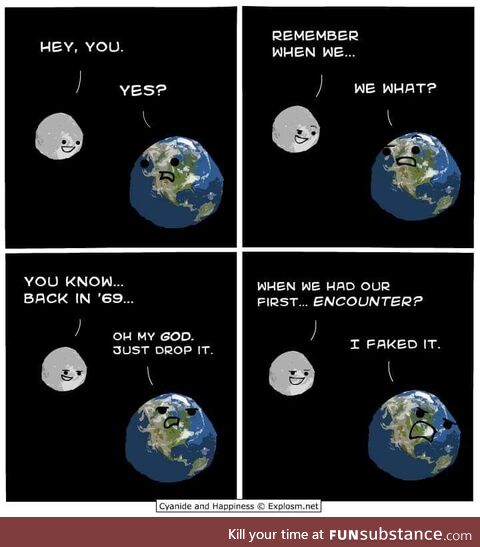 Was moon landing fake?