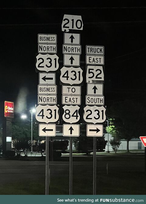 Meanwhile in Alabama…